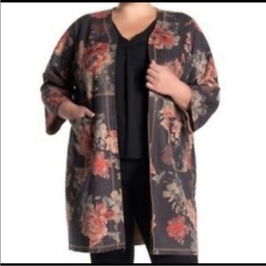 Philosophy Faux Leather Garden Floral Topper 1X